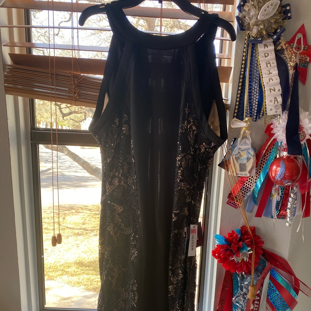Black Tight fitting dress